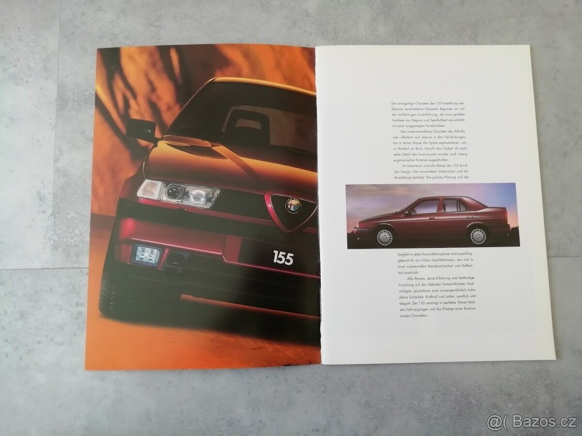 Alfa Romeo 155 - katalog - doprava v ceně