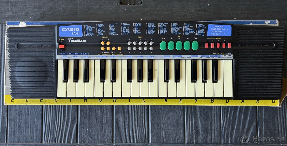 Pianino Casio SA-21