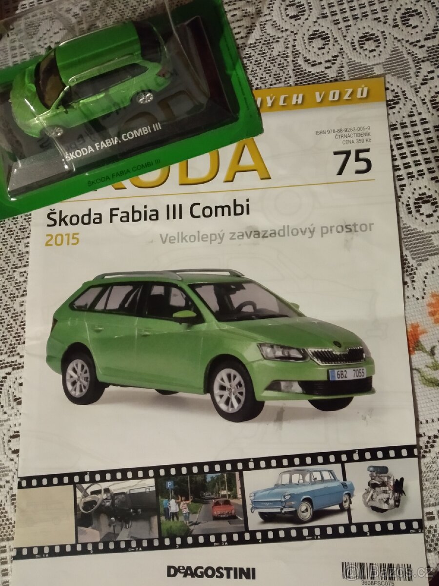 Model Škoda Fabia lll. Combi