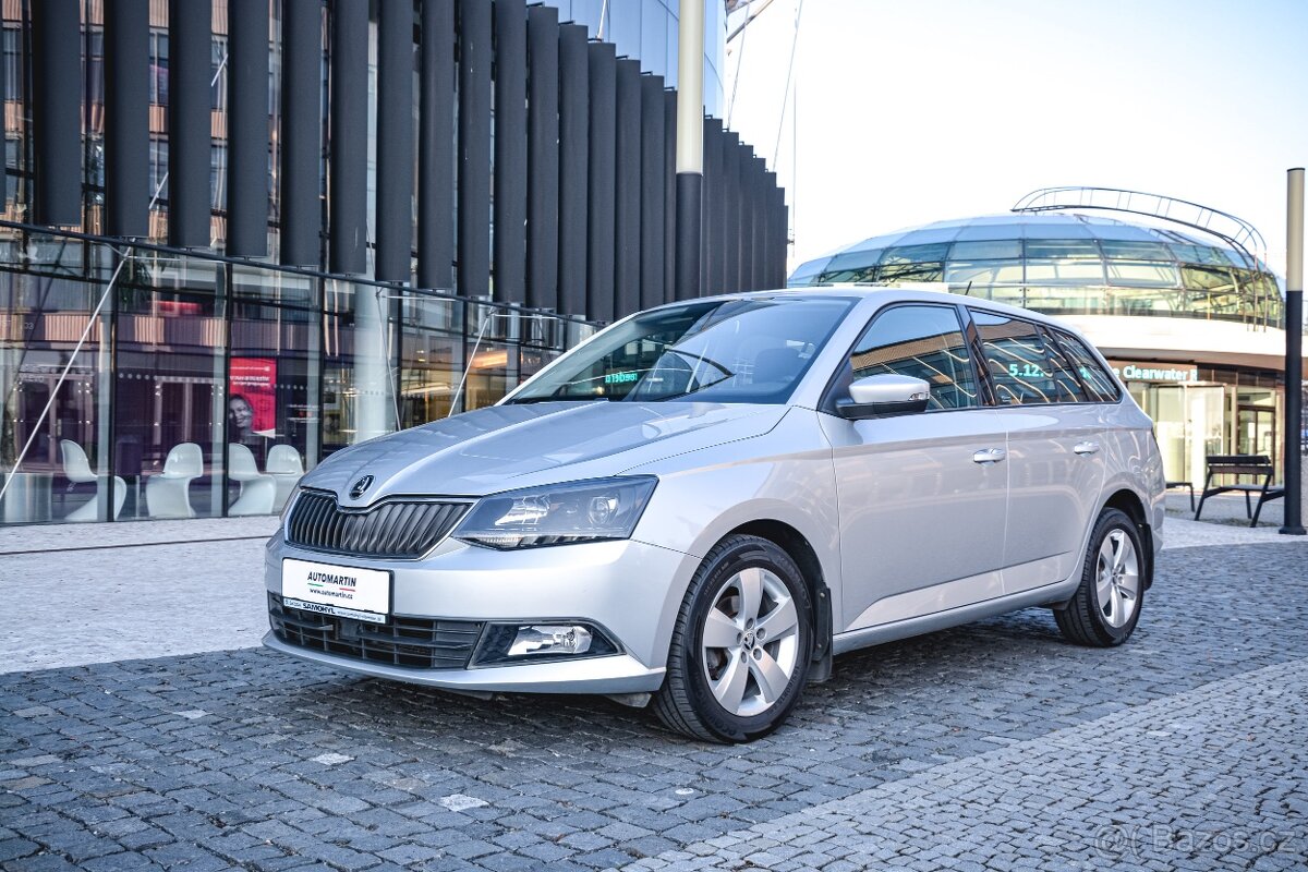 Škoda Fabia III 1.0 55kw Style Combi 1 MAJITEL ZAKOUP ČR