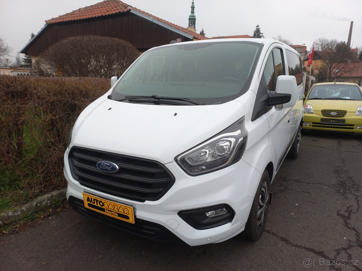 Ford Transit Custom, 2.0 TDCi 9 míst PĚKNÝ STAV