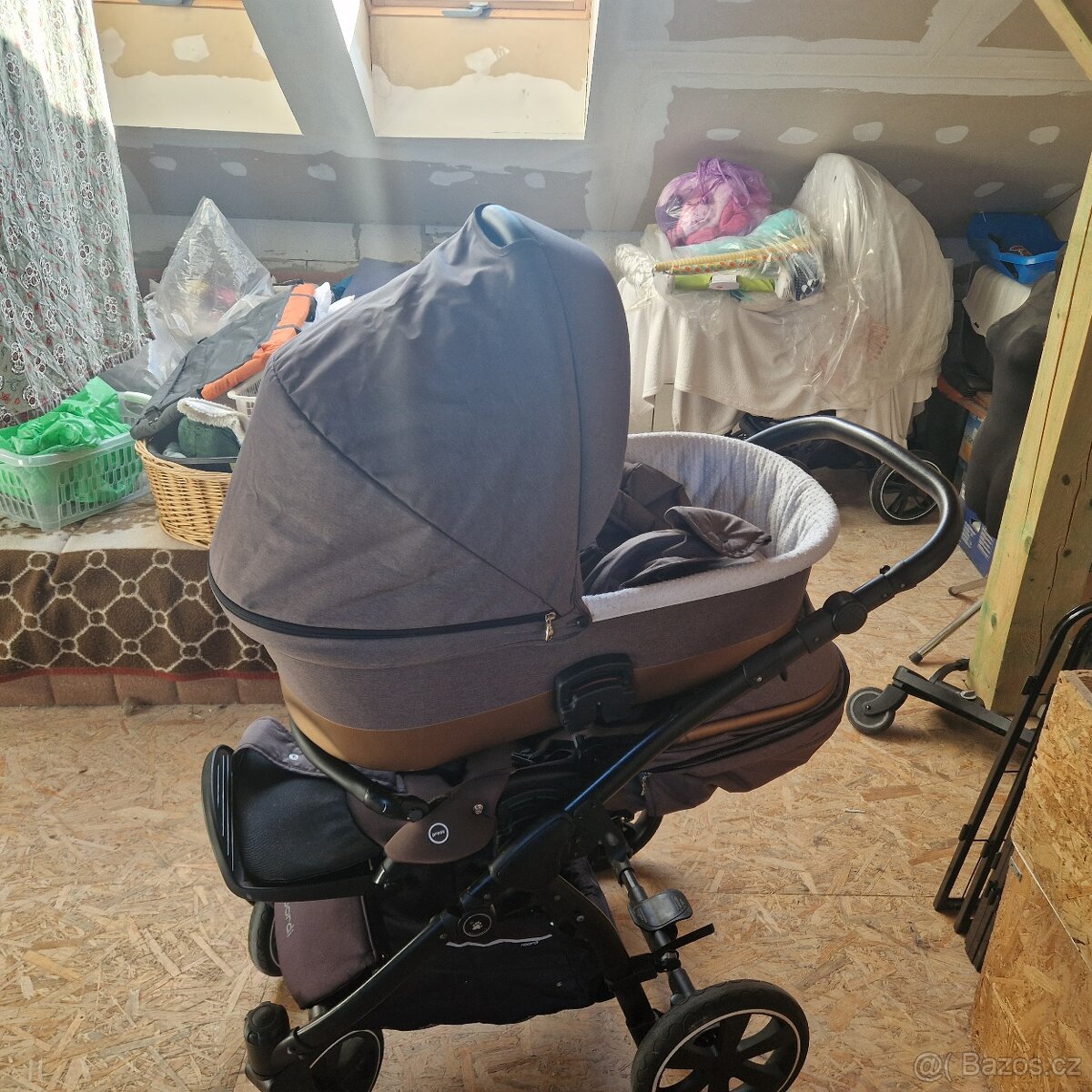 Kočárek Noordi Sole.Go 2v1 + autosedačka cybex + skate