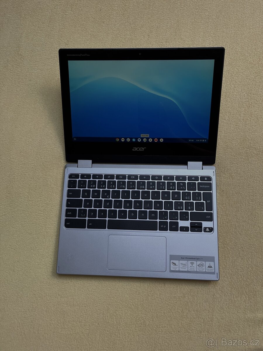Notebook Acer Chromebook 311 stříbrnný