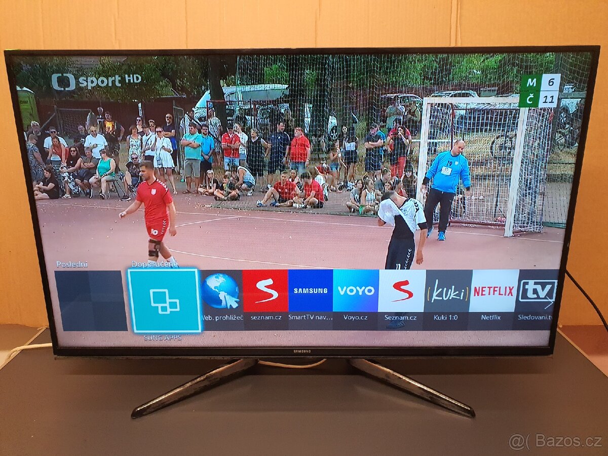 102cm, 3D, 600Hz, Smart TV Samsung, wi-fi, zrcadlení mobilu