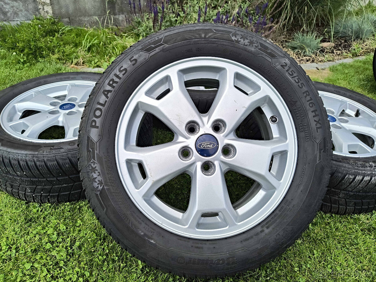 16 originál 5x108 FORD CONNECT zimní 215/55 R16 TMPS