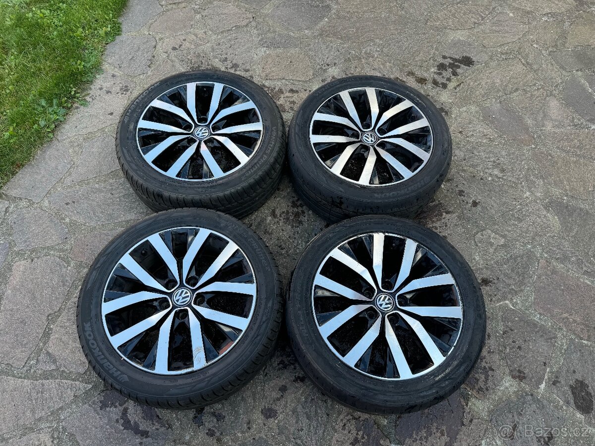 Alu kola VW T5 T6 T6.1 Toluca 18 5x120 et 50 letni pneu