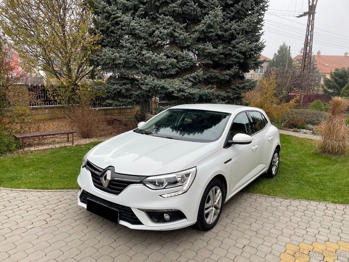 RENAULT MEGANE 1,5 dCi, 81kW, ČR, 2018, SERVISNÍ KNIHA, DPH