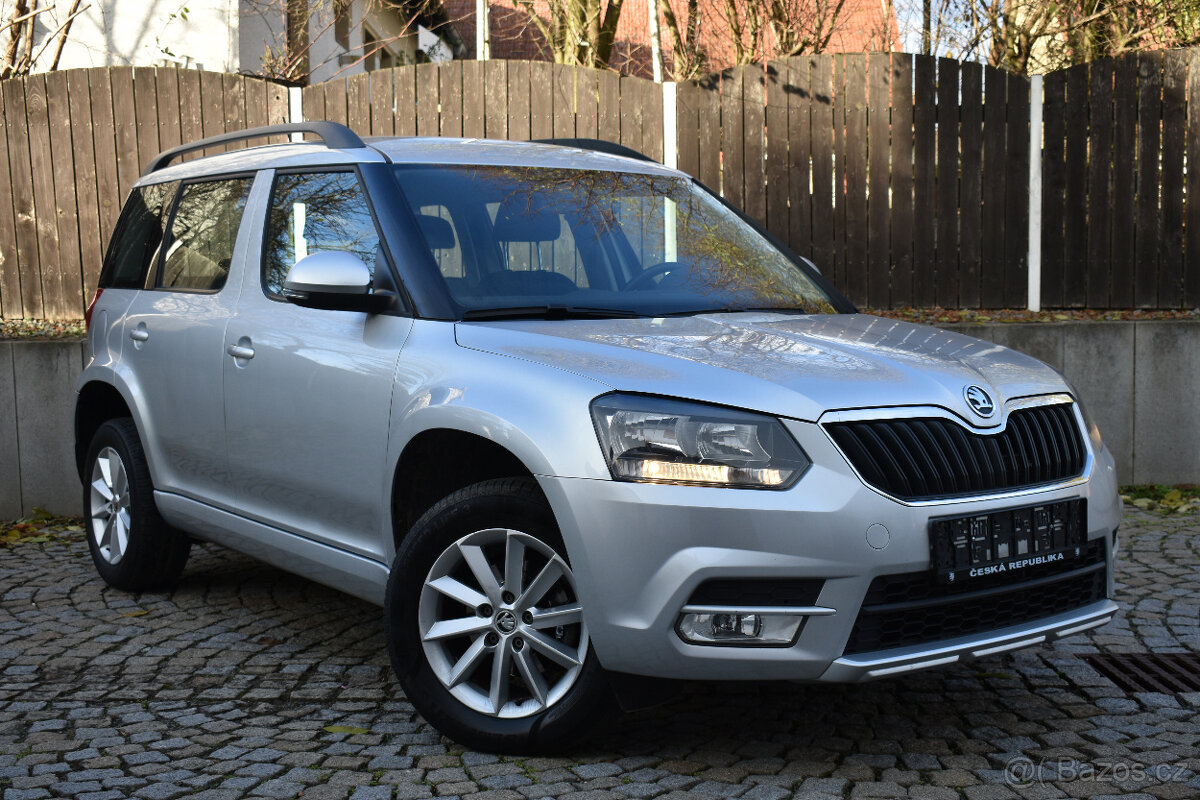 Škoda Yeti 2.0 TDi 81kw,rv.2015,4x4,198tkm,bez koroze