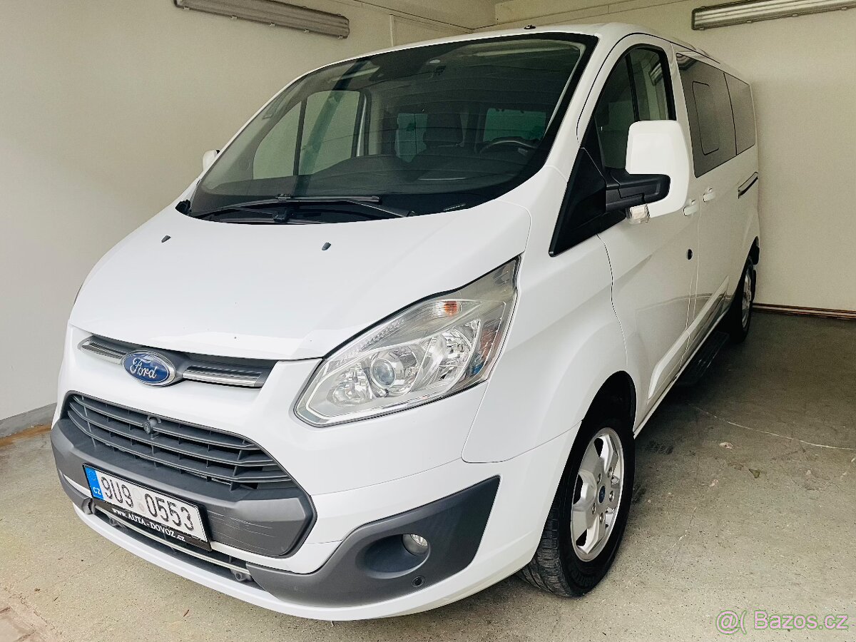 Ford Tourneo Custom,  2.0TDCi -96KW, L2, SERVISKA, BEZ ZÁVAD