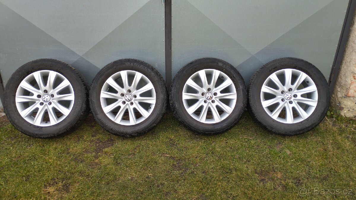 Prodám ALU kola 5x112 R17 originál VW Tiguan