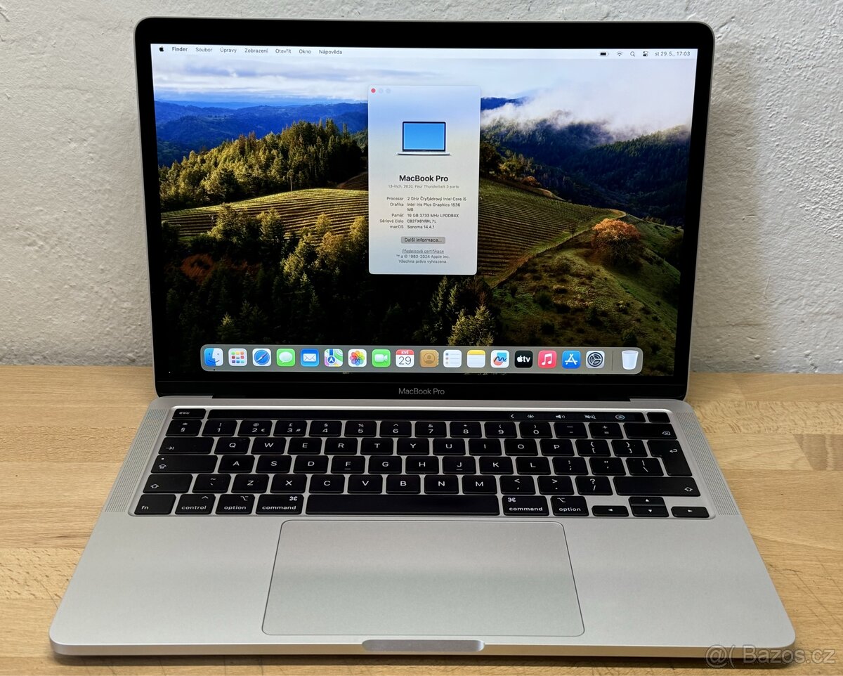 MacBook Pro 13” 2020/16GB RAM/Intel i5/512GB SSD/ Záruka