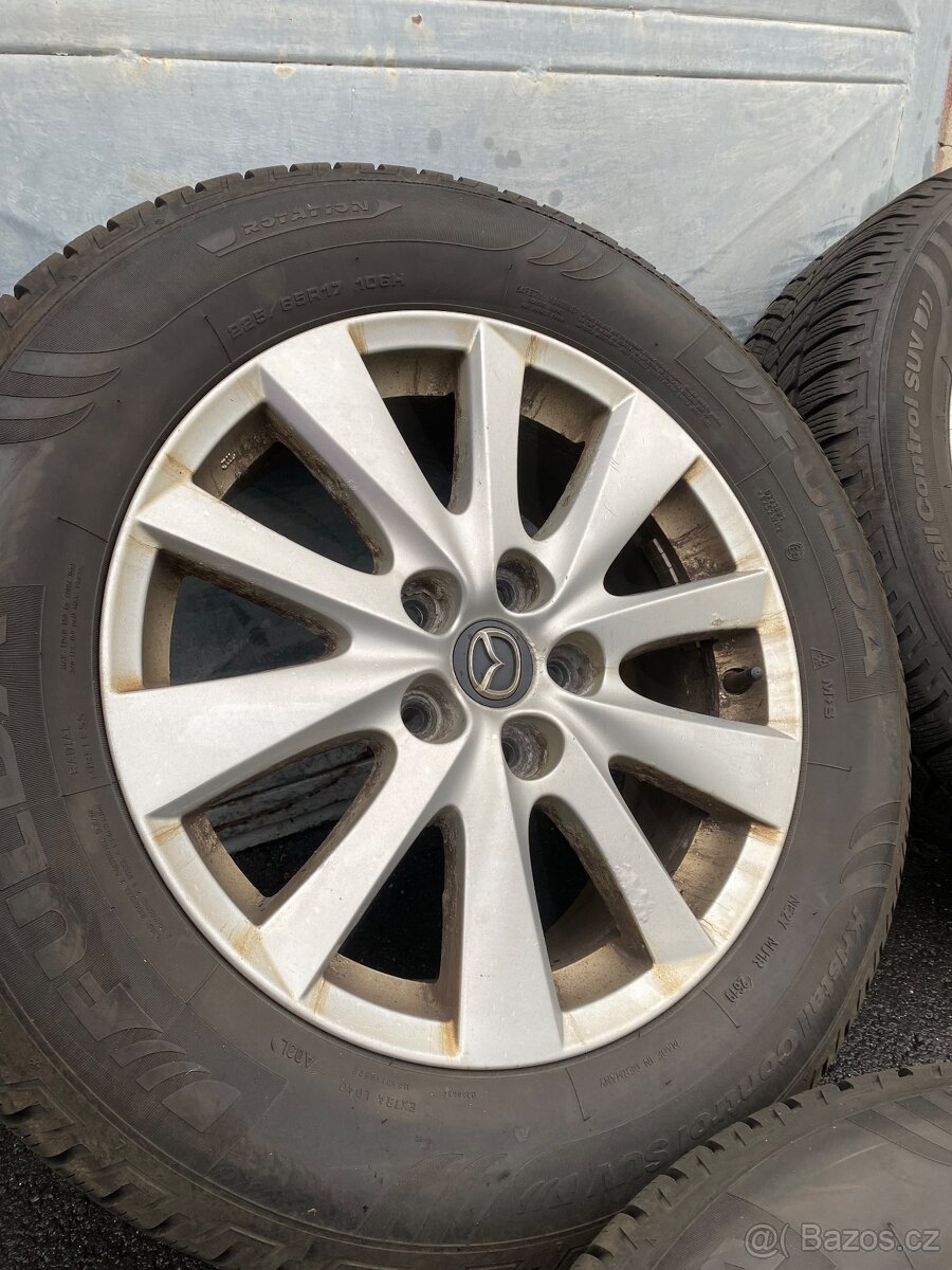 Originál Mazda 5x114.3 CX-5 CX5 225/65/17 zimní