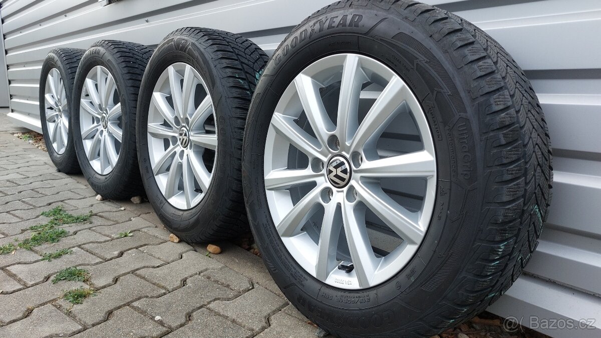 Alu kola 5x112 r16 Meran   vw passat b8 alltrack zimní pneu