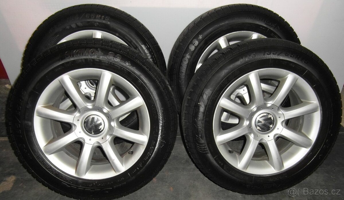 Sada zimních ALU kol VW R15 5x112