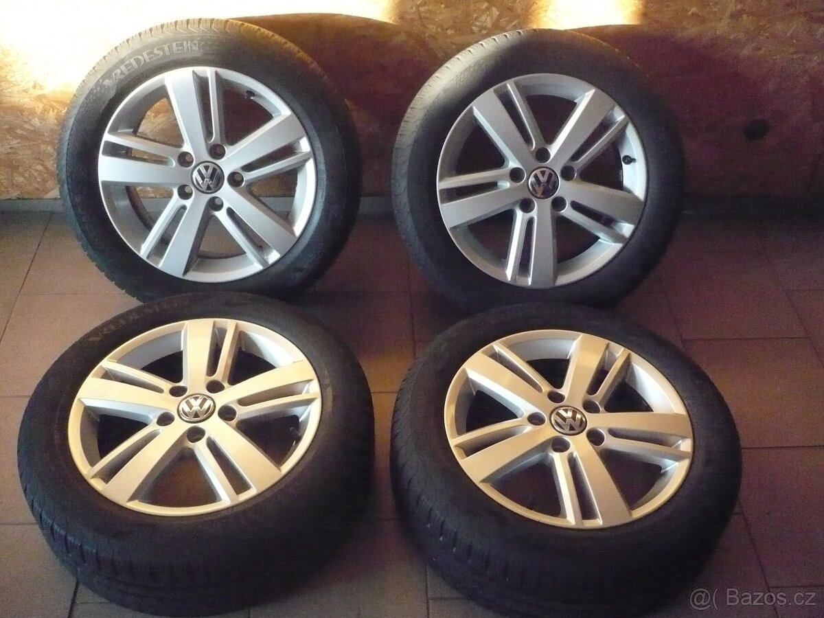 Originál vw alu kola 5x112 R16 - 205/55/16 - ET50