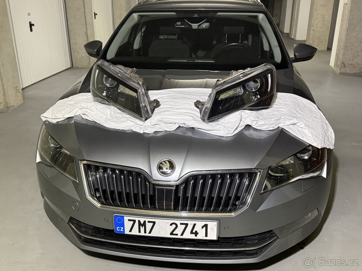 SVĚTLOMETY ŠKODA SUPERB 3