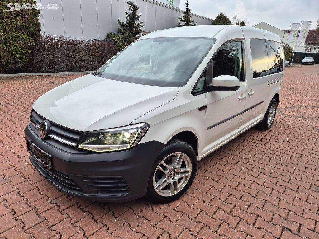 VW Caddy Maxi 2.0TDI 2016,xenon,serviska,ACC,5.míst.