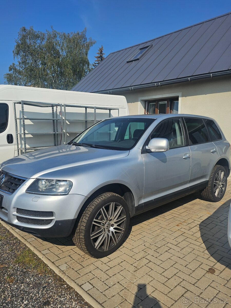 VW Touareg 3,0tdi , platná STK , tažné