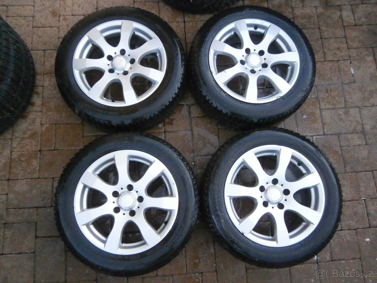 ALU zimní 16", TOYOTA aj., rozteč 5x114,3mm, pneu 205/55/16