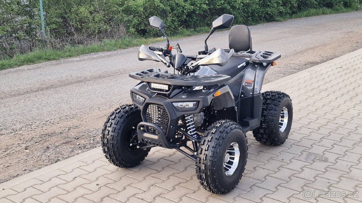 Dětská čtyřtaktní čtyřkolka ATV Hunter II 125ccm Deluxe carb