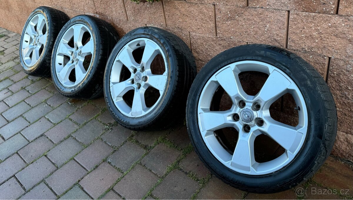 ALU kola 5x115 s pneu 235/45r18