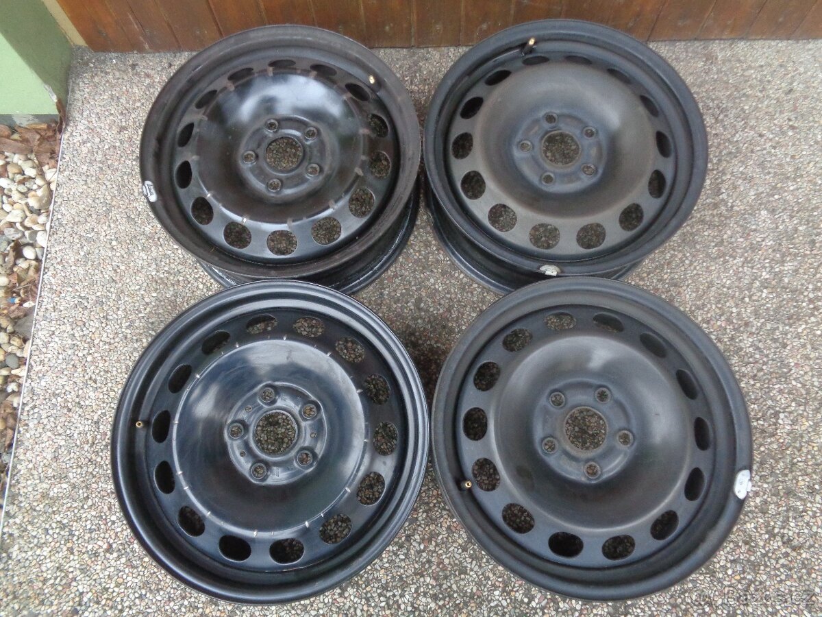 Disky plechové 5x112 R16 VW,Škoda,Seat,Audi