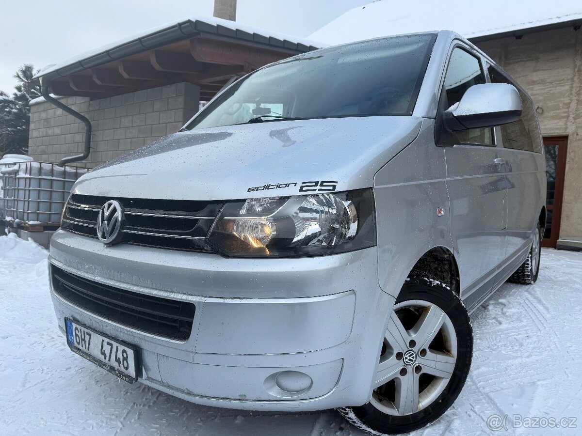 VW MULTIVAN 2.0TDI 103KW 4X4 ,197TIS/KM,7-MIST,POSTEL.