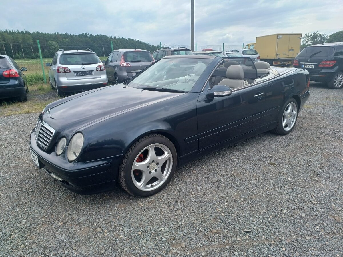 MB CLK 2.0 Kompresor, cabrio, r.v. 2000