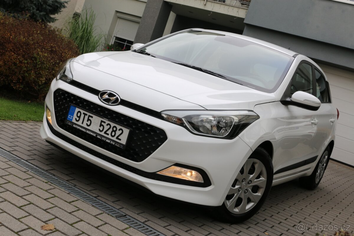 Hyundai i20 1.3 55kW Limited Edition,ČR,2M