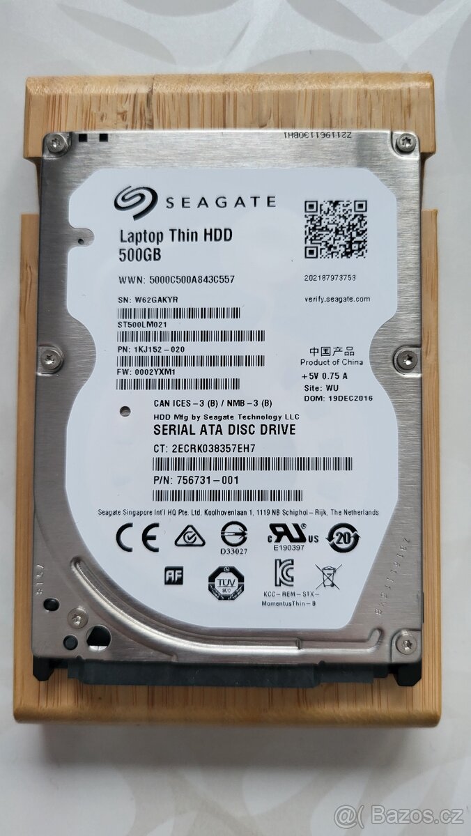 HDD 500GB SATA 2,5"