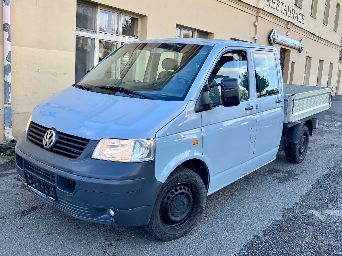 Volkswagen Transporter, T5 2.5TDi 96kW. DoubleCab.