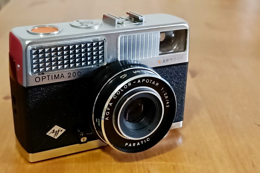 AGFA Optima 200 sensor (Agfa Color Apotar 2,8/42) - 1969