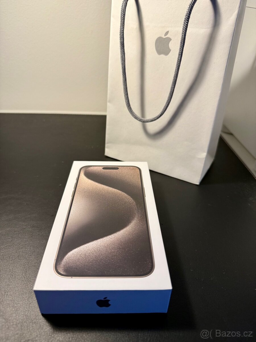 Apple iPhone 15 Pro Max 256GB CZ+MagSafe, fólie, záruka TOP