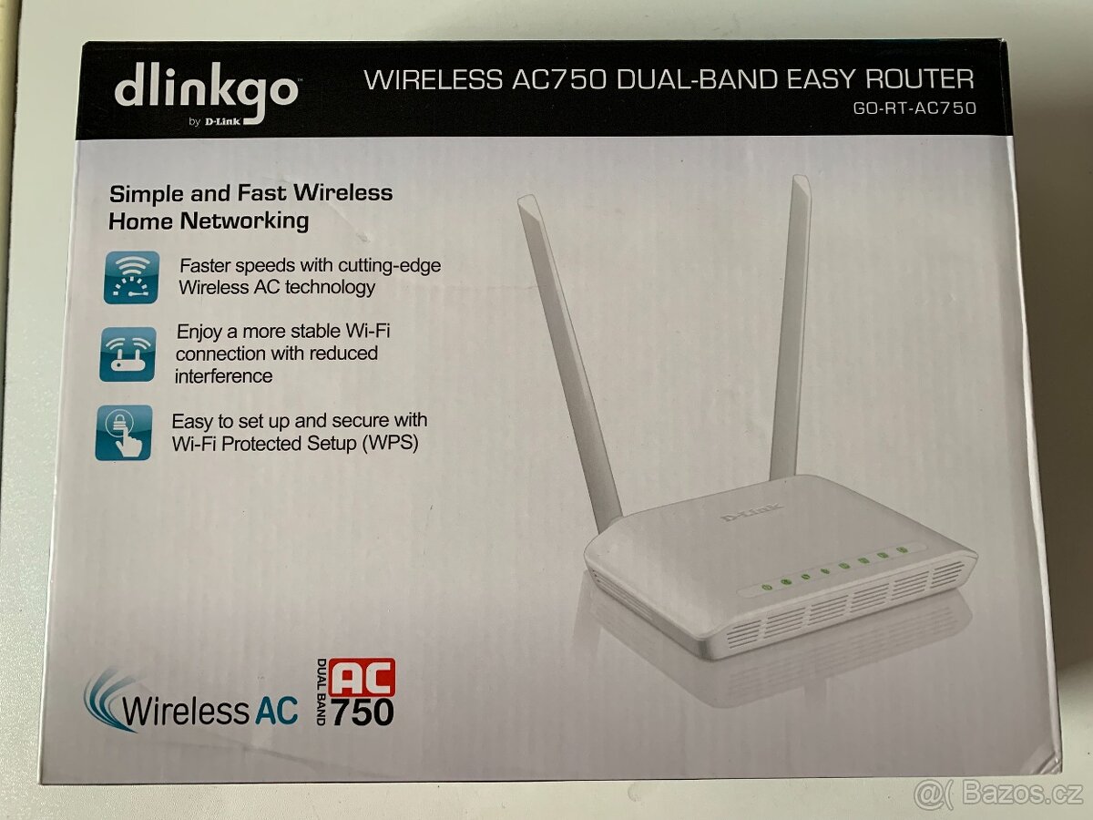 2x router dlinkgo GO-RT-AC750
