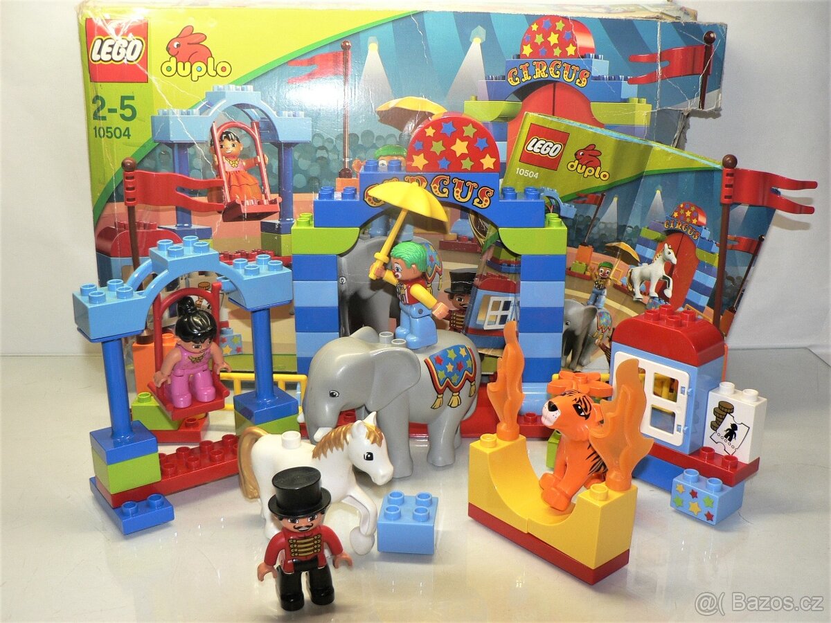 Lego Duplo 10504 Můj první cirkus s houpačkou