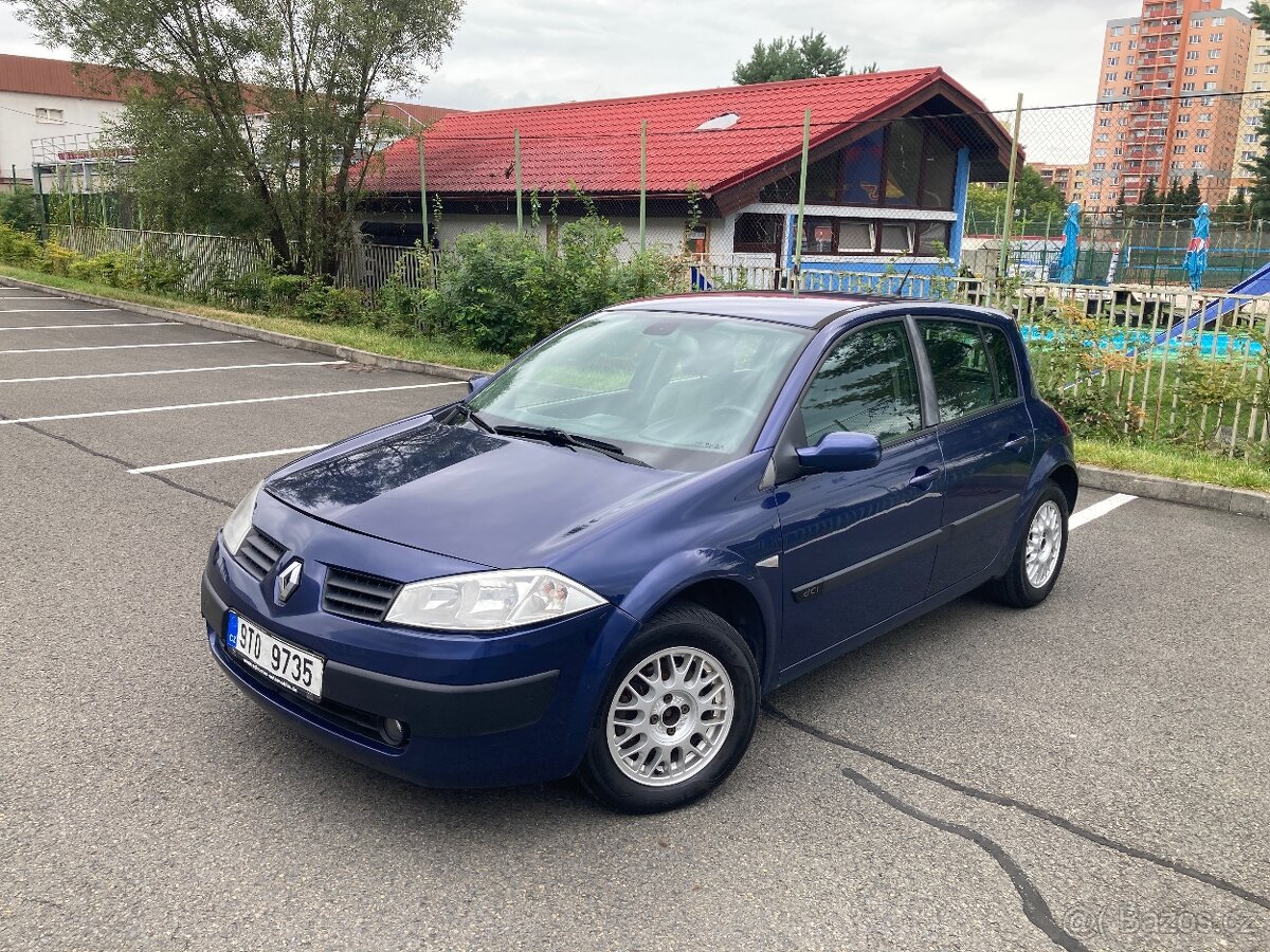 RENAULT MEGANE II 1,5 dCi 60kW - Nové STK - Klima