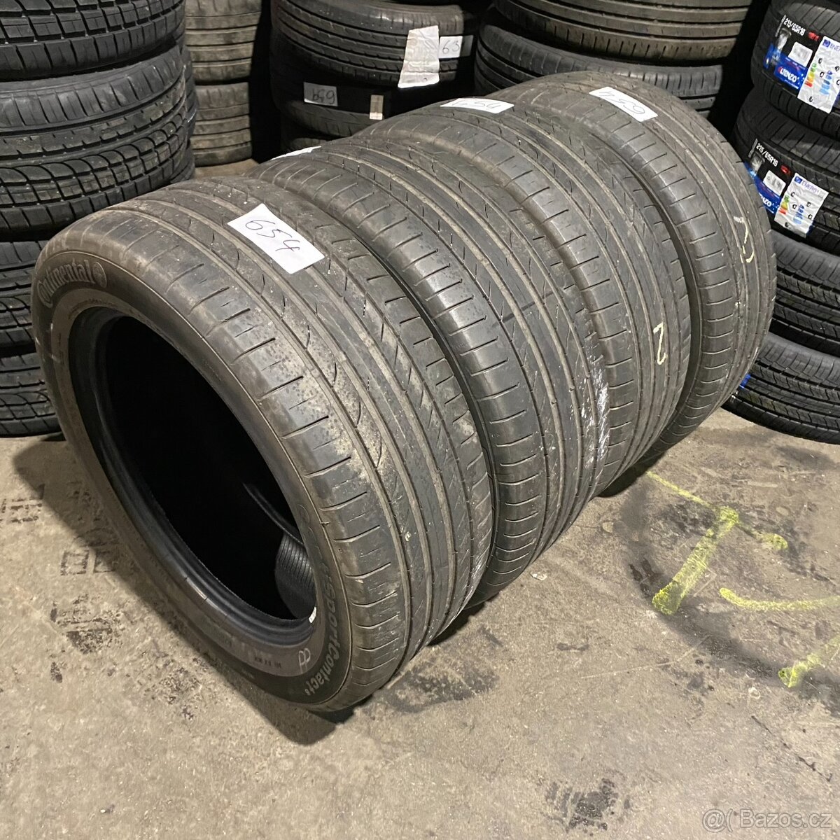 Letní pneu 235/55 R18 100V Continental 4,5-5mm