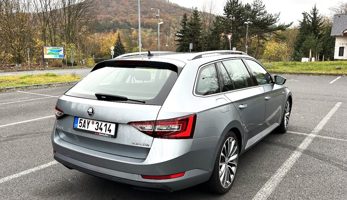 ŠKODA SUPERB III 2.0TDI 140KW LAURIN & KLEMENT/ČR/2016/KOMBI