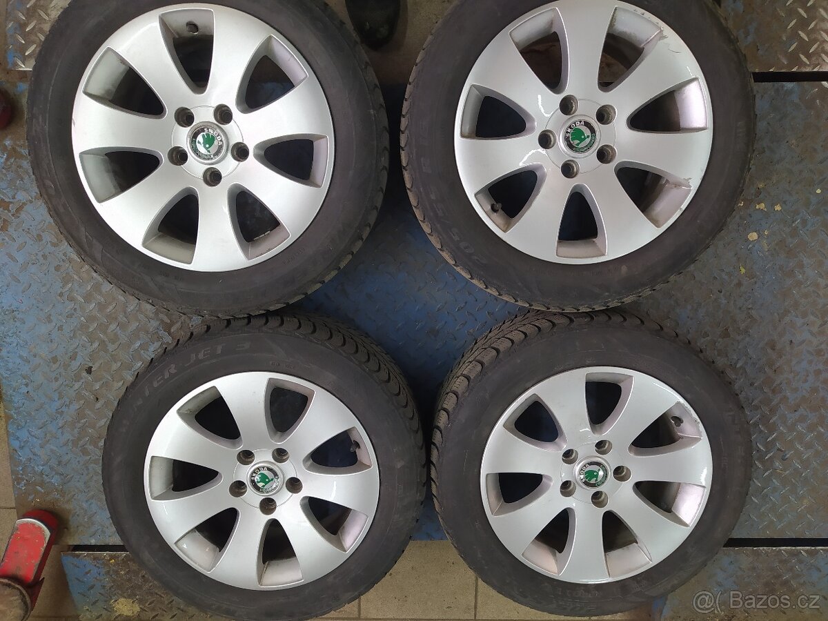 Prodam origo alu kola skoda yeti superb II spectrum 5x112 r1