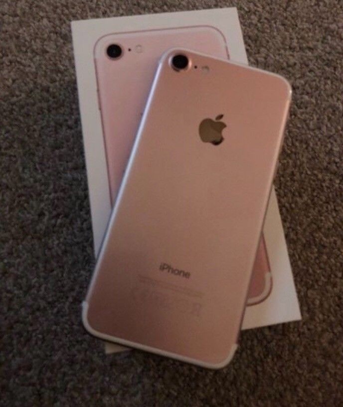 IPHONE 7  / 32 GB .  ROSE GOLD . ZÁRUKA