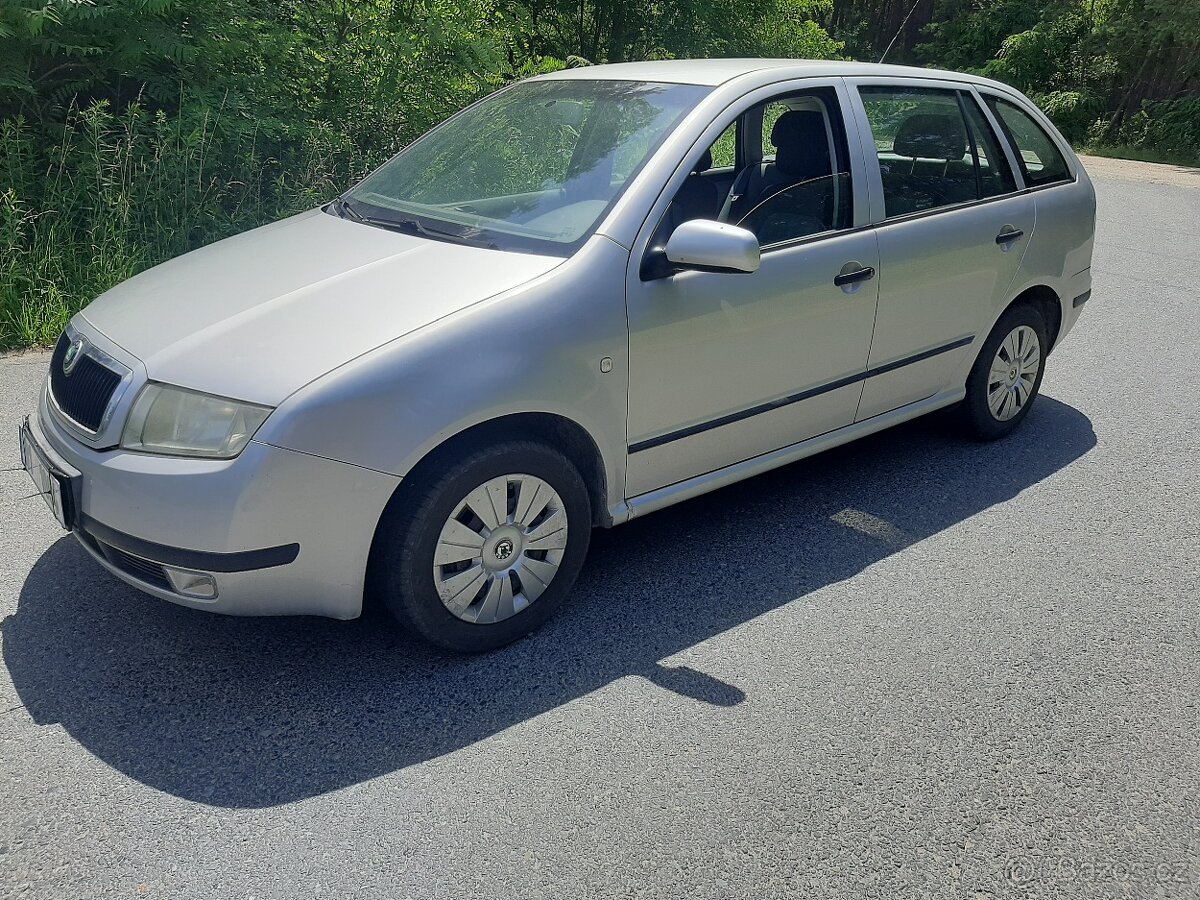 Škoda Fabia 1.4 16v 55kw Kombi Model 2001 Nová Stk