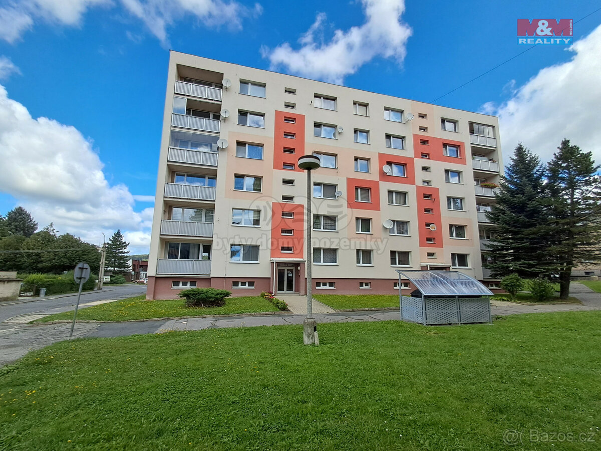 Pronájem bytu 3+1, 72 m², Nové Město pod Smrkem, ul. Vaňkova