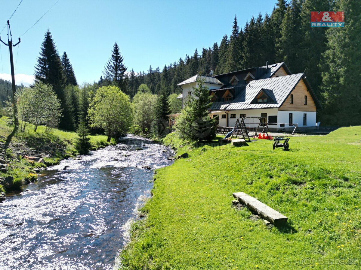 Prodej hotelu, penzionu, 3865 m², Kvilda