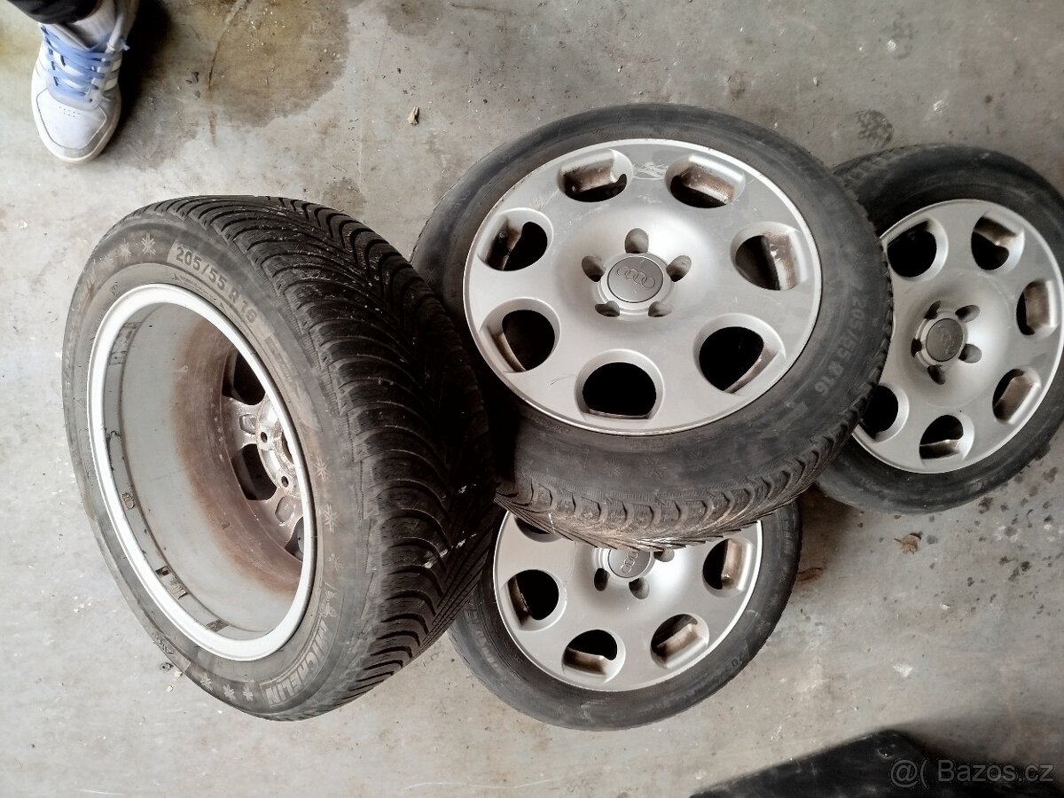 ALU kola 5x112 R16 205/55 R16 zimní