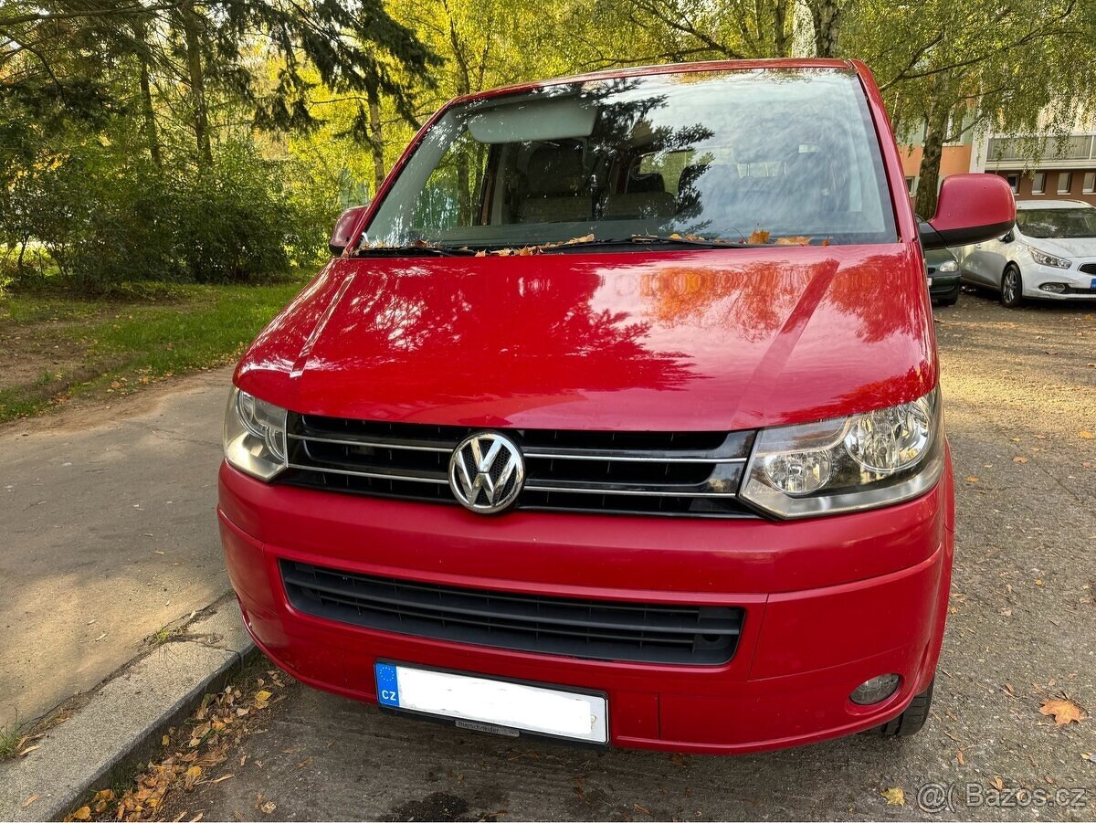 VW -Transporter T5-2,0tdi-132kw-9 míst,r.v.2010