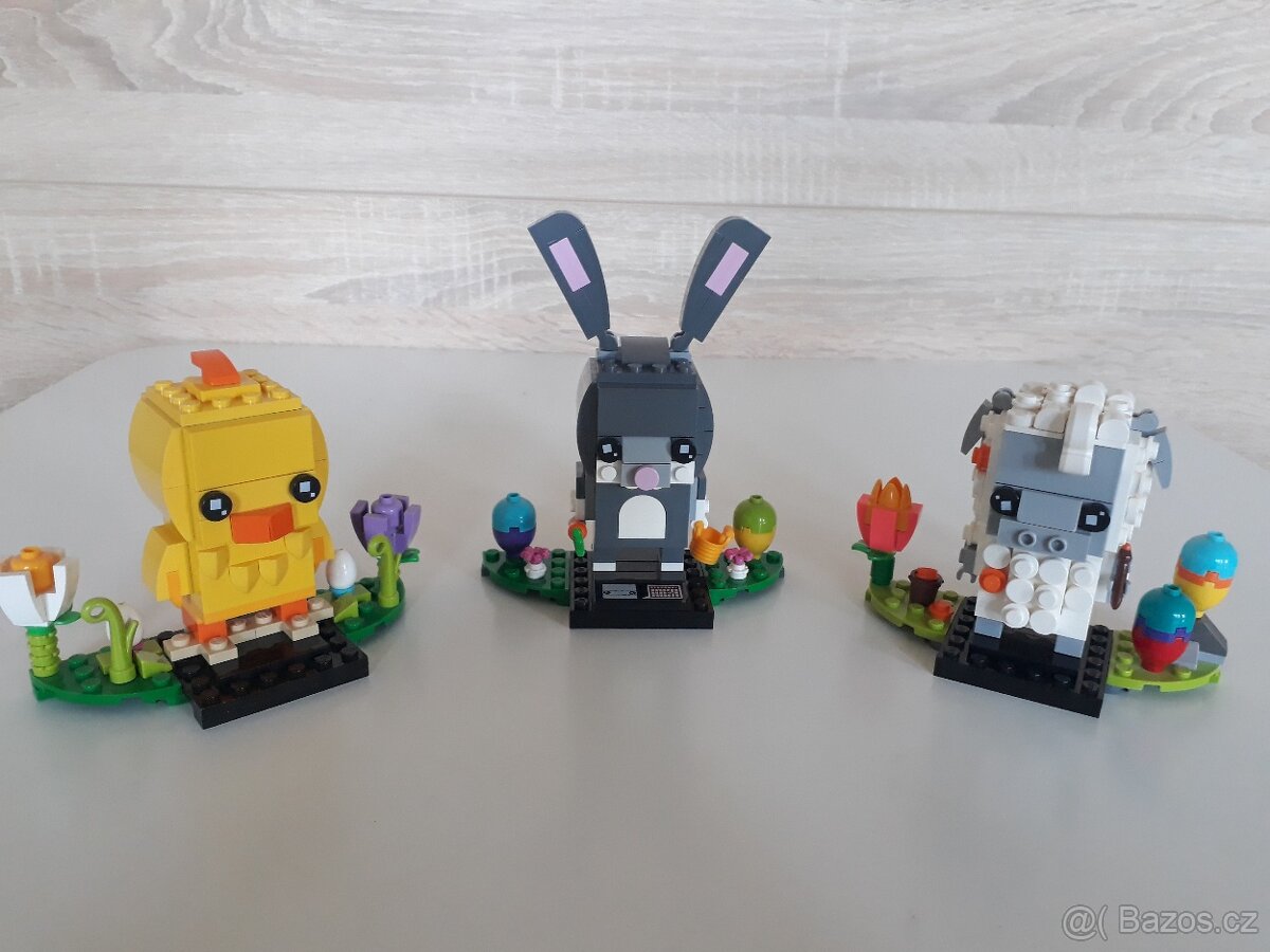 Lego Brickheadz 40271, 40350, 40380