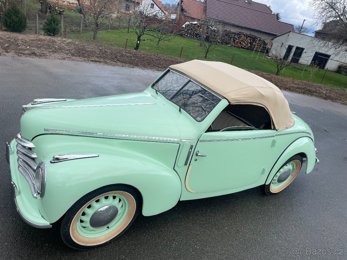 Škoda 1102 Tudor - Roadster, r.v. 1947