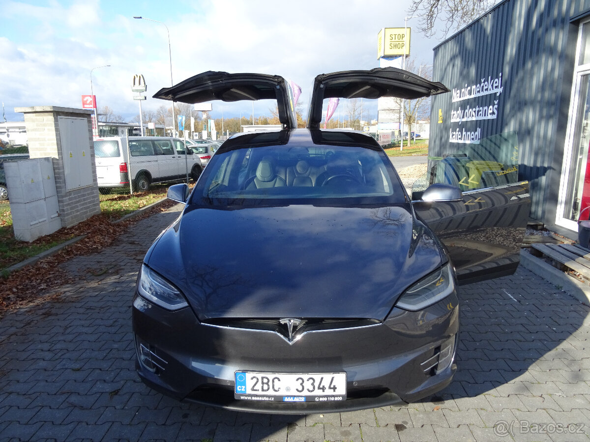 Tesla Model X, P100D - Nové baterie Záruka