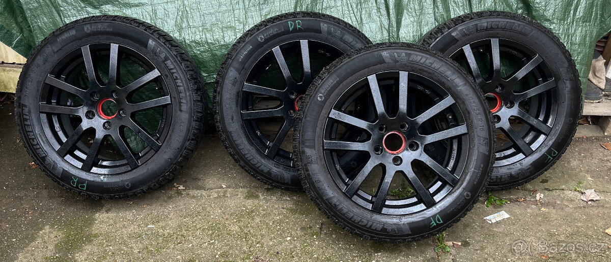 MSW 22, 5x112 6.5x16 ET45, 205/55 R16 Michelin