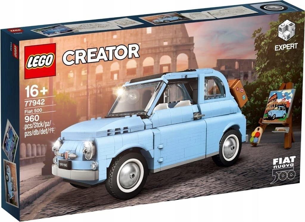 77942 LEGO Creator Expert - Fiat 500 (modrý)